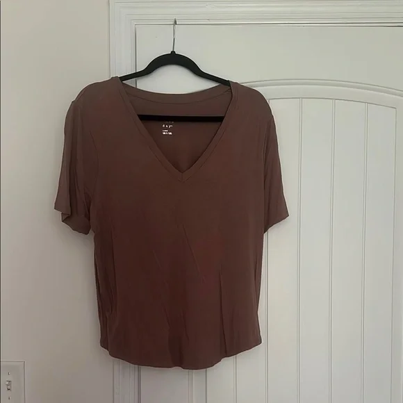 A New Day Brown Short Sleeve Relaxed Tee - Picture 1 of 1